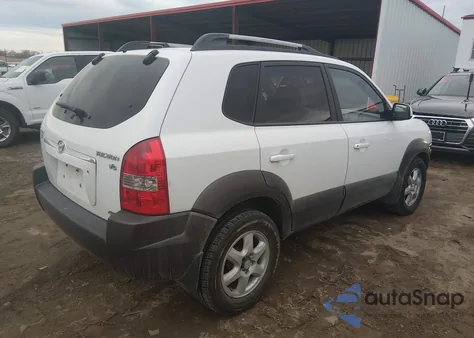 2005 Hyundai Tucson Gls/Lx из США, поврежденный, VIN KM8JN72D65U068880